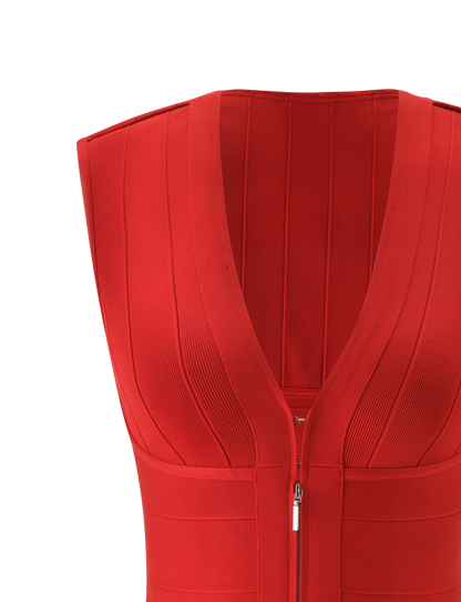 EMBER BANDAGE TOP - RED