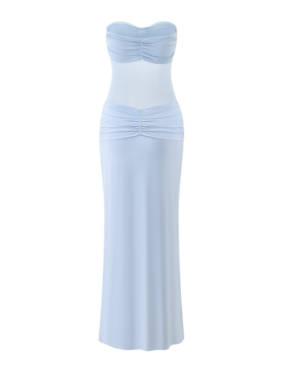 AIYANNA MAXI DRESS - LIGHT BLUE