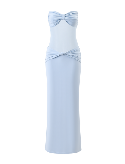 AIYANNA MAXI DRESS - LIGHT BLUE