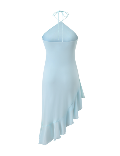 ELARINA MIDI DRESS - MERMAID BLUE