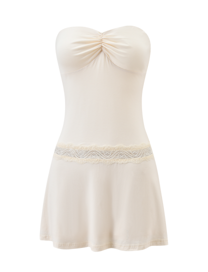 DELARA DRESS - CREAM