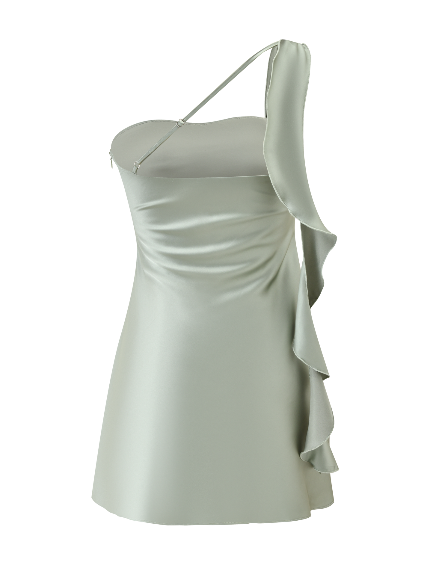RAINEY MINI DRESS - PISTACHIO