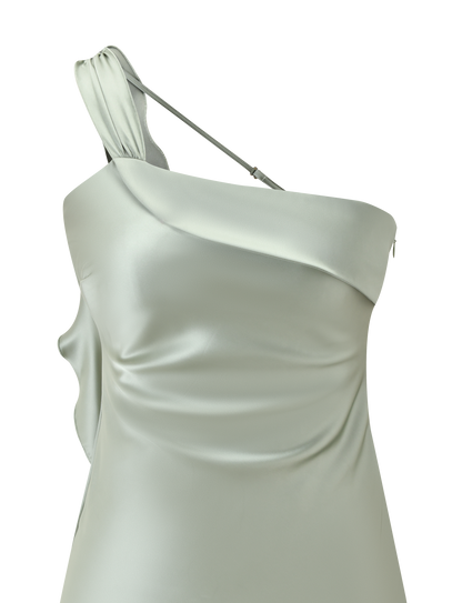 RAINEY MINI DRESS - PISTACHIO