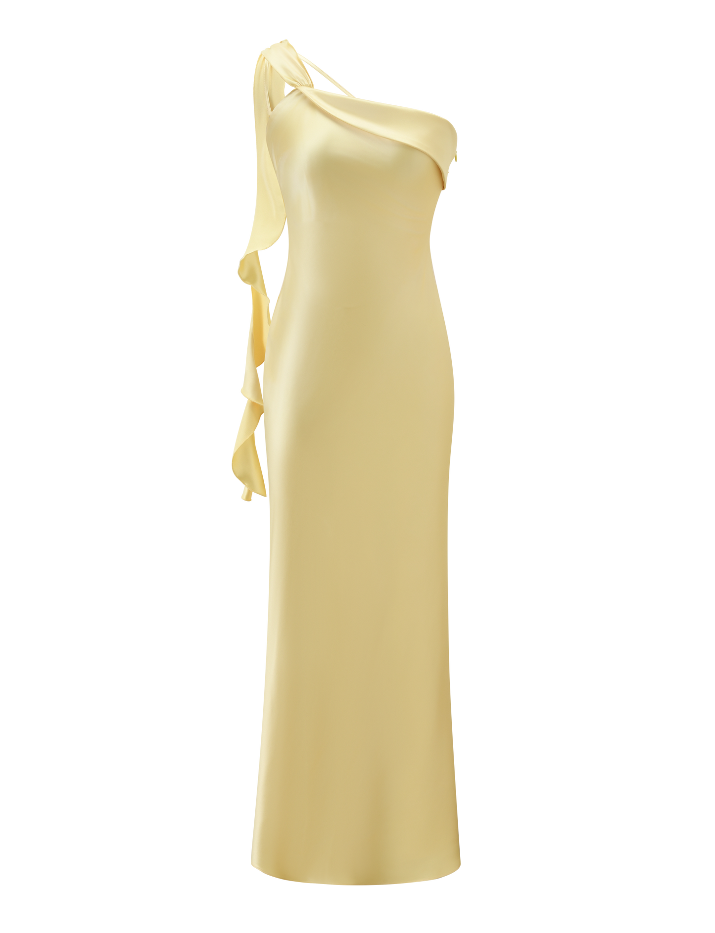 RAINEY MAXI DRESS - BUTTER YELLOW