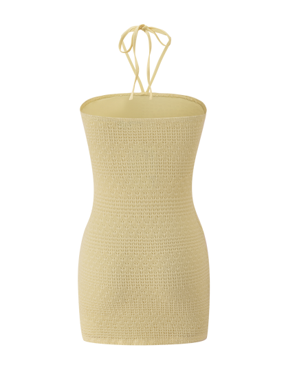 KORRI DRESS - BUTTER