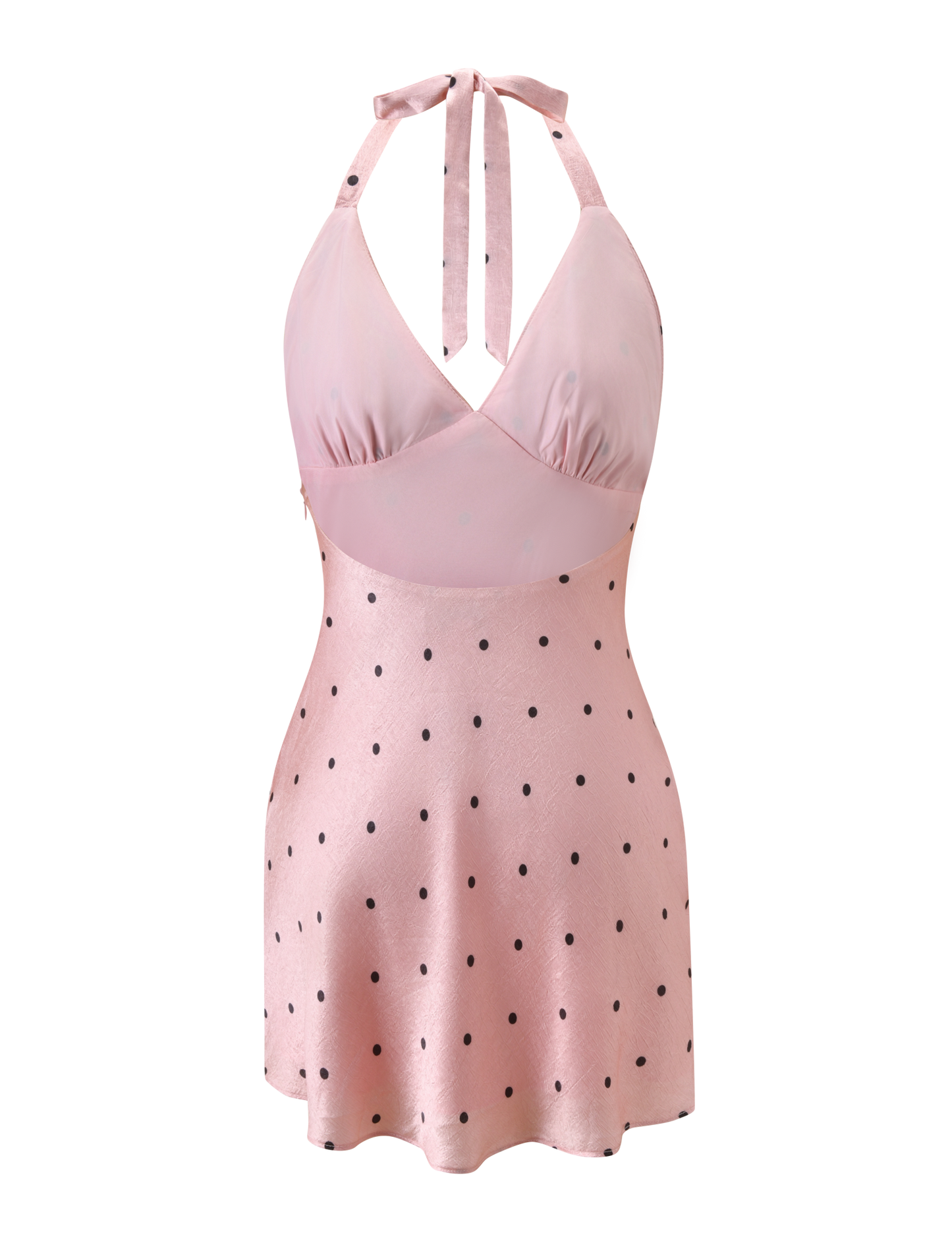 CINCIE MINI DRESS - PINK DOT