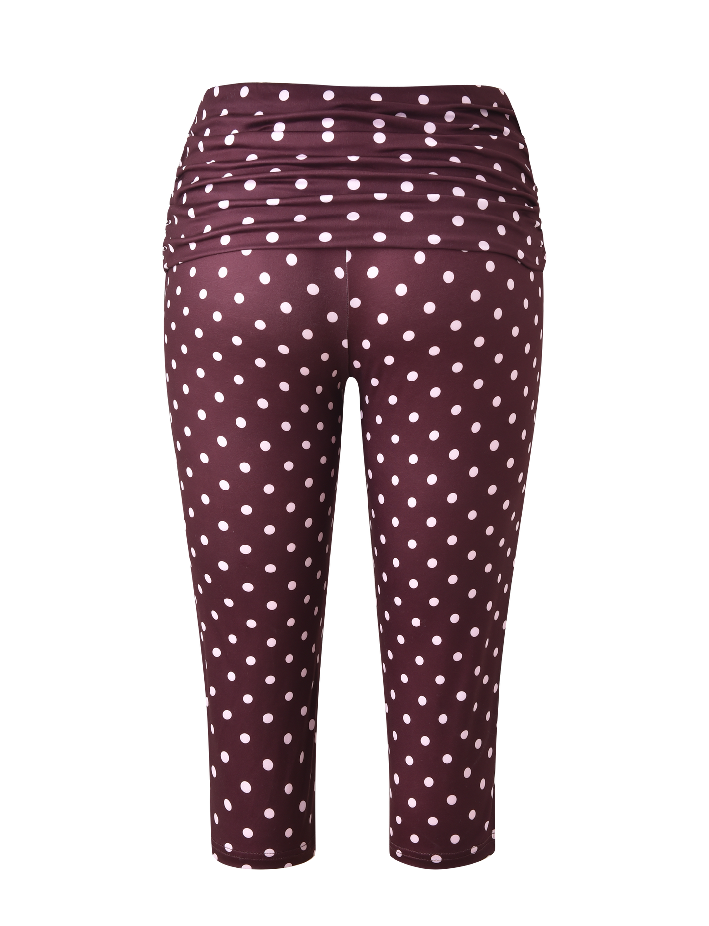 VALI POLKA DOT CAPRI - CHOCOLATE PINK DOT