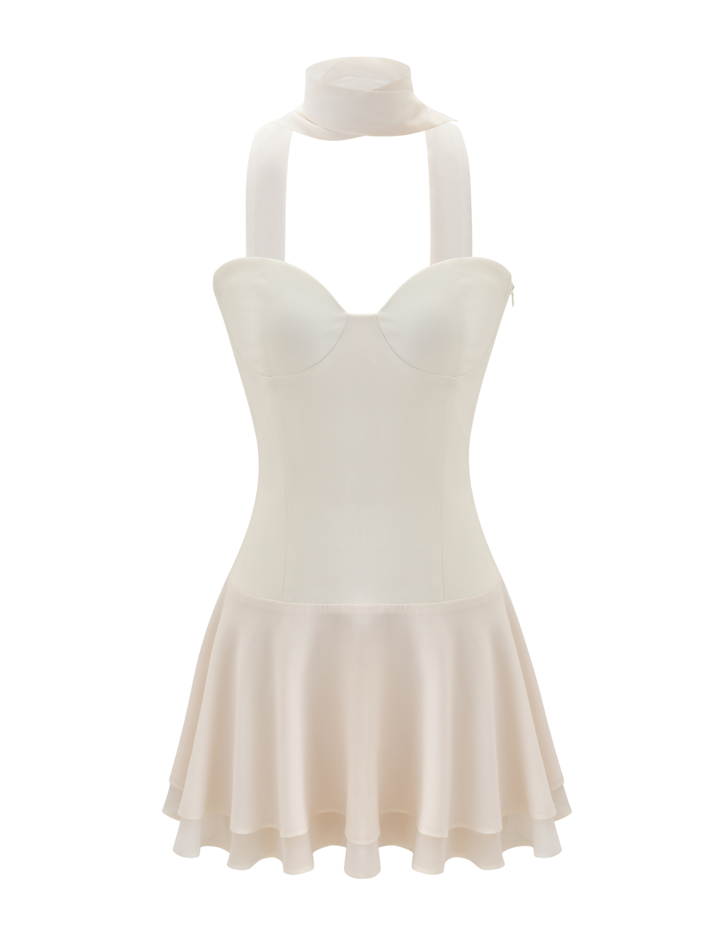 CORDELIE MINI DRESS - CREAM