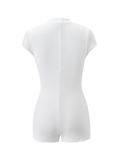 HILSIE PLAYSUIT - WHITE