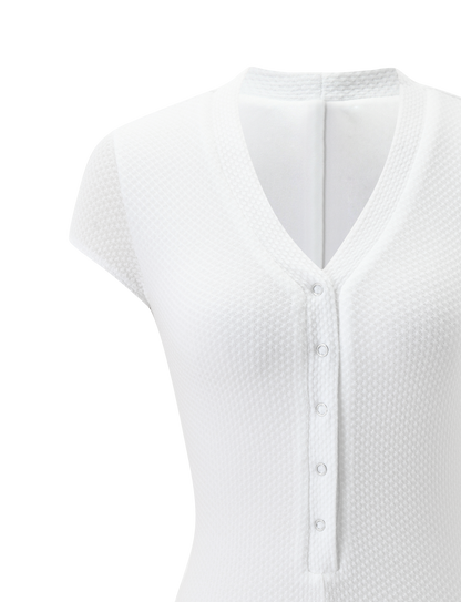 HILSIE PLAYSUIT - WHITE