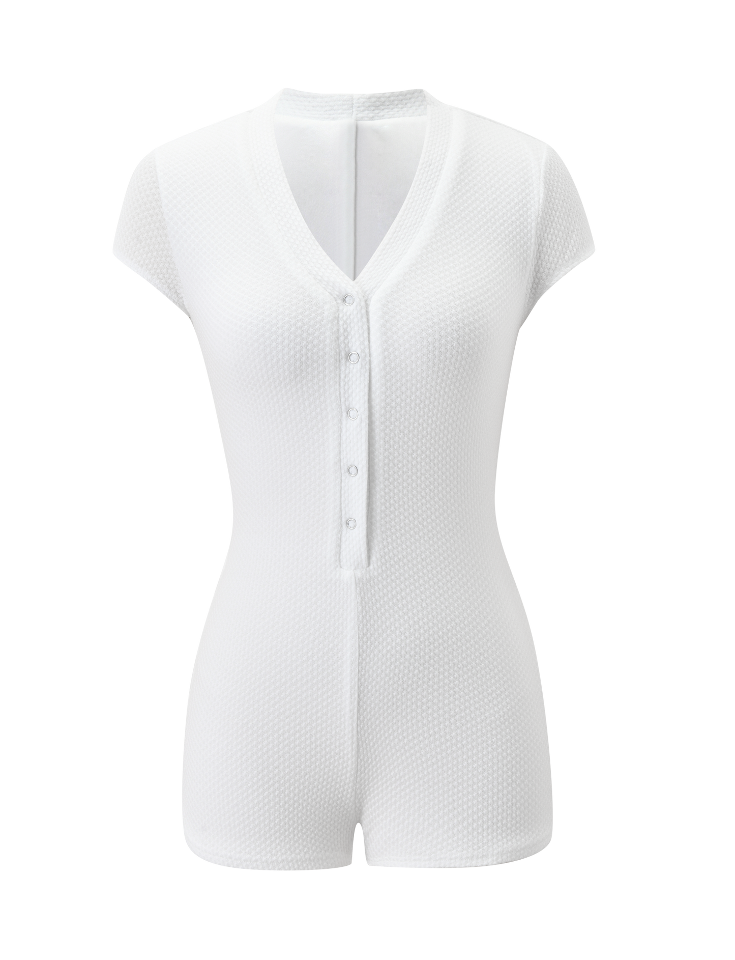 HILSIE PLAYSUIT - WHITE