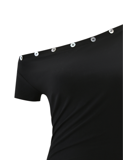MARITA TOP - BLACK