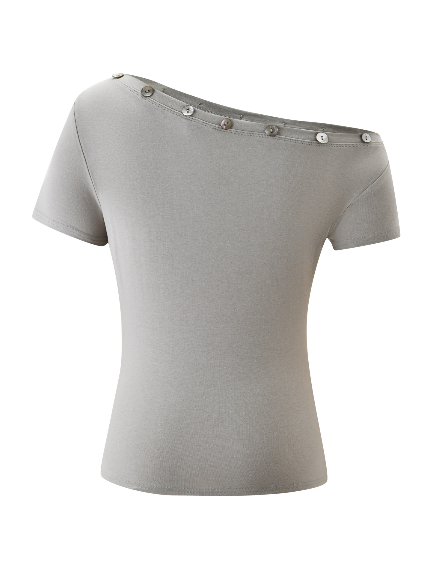 MARITA TOP - DOVE GREY