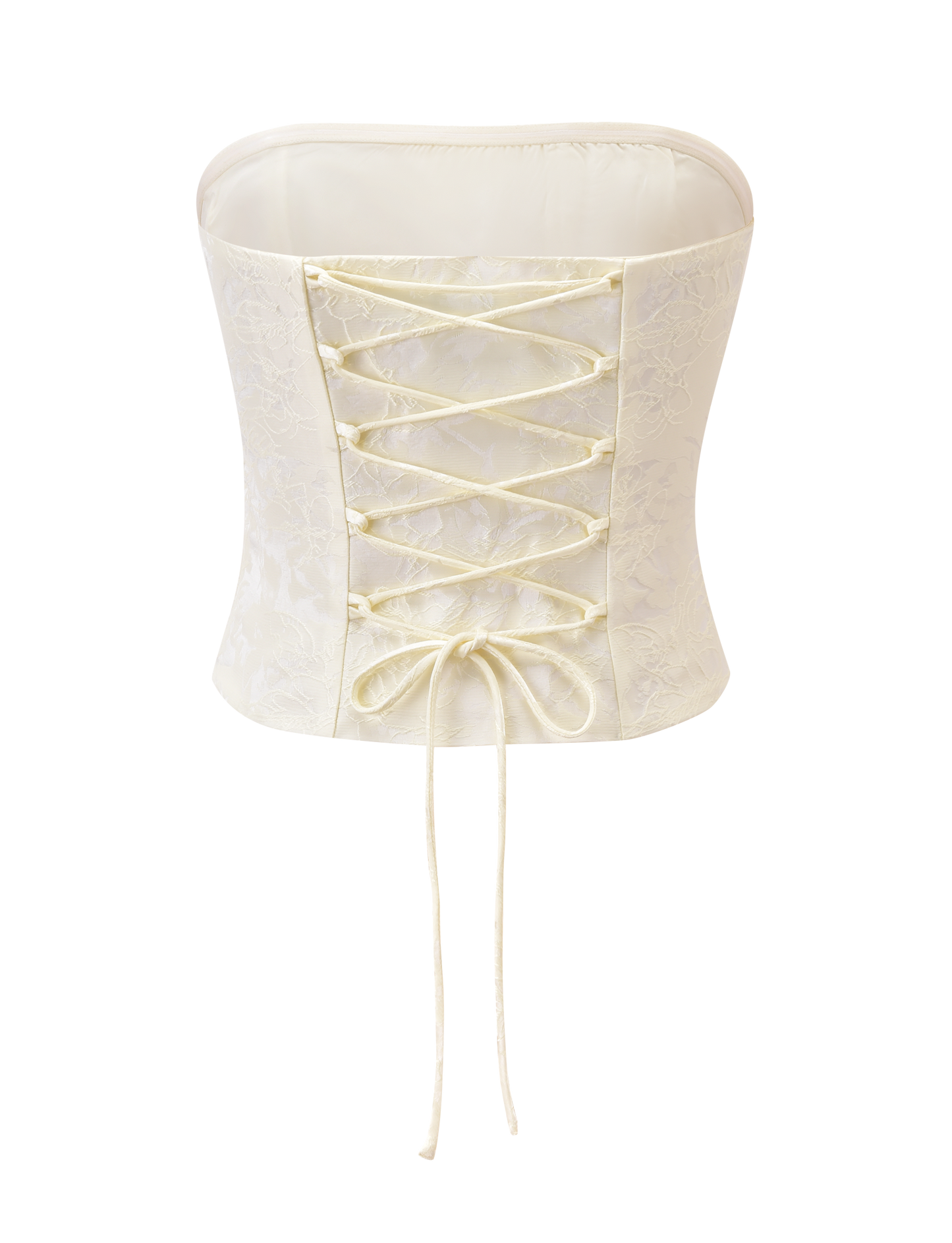 LANIA CORSET TOP - CREAM