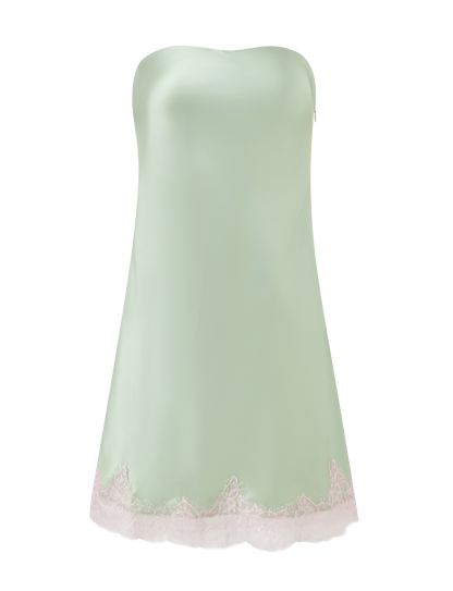 MILYANA MINI DRESS - PISTACHIO