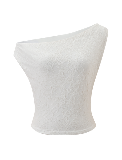 MAVEN LACE TOP - IVORY