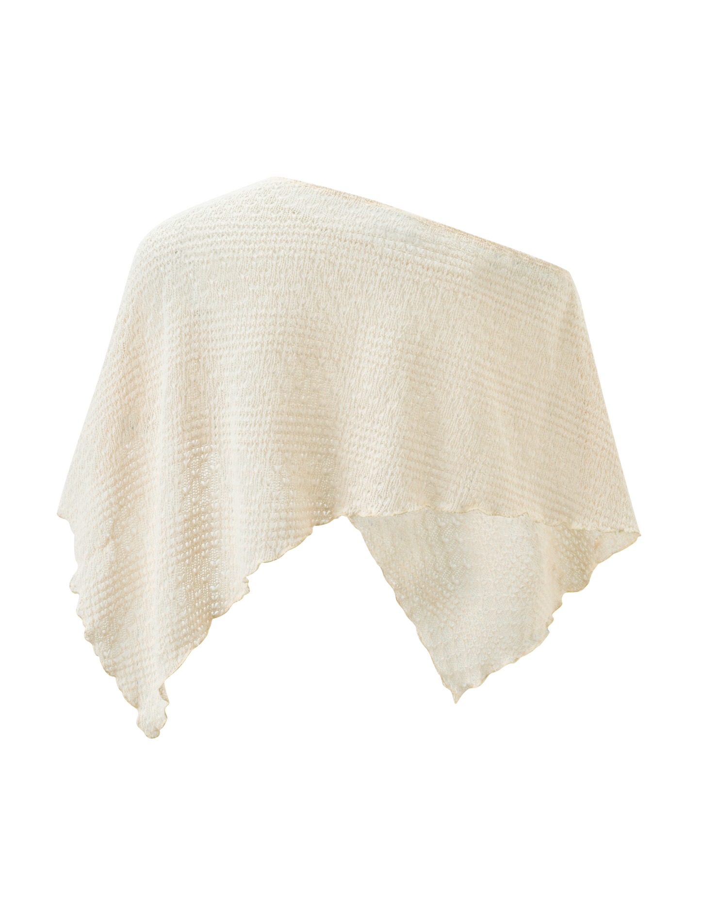 FAIRLEE PONCHO - CREAM