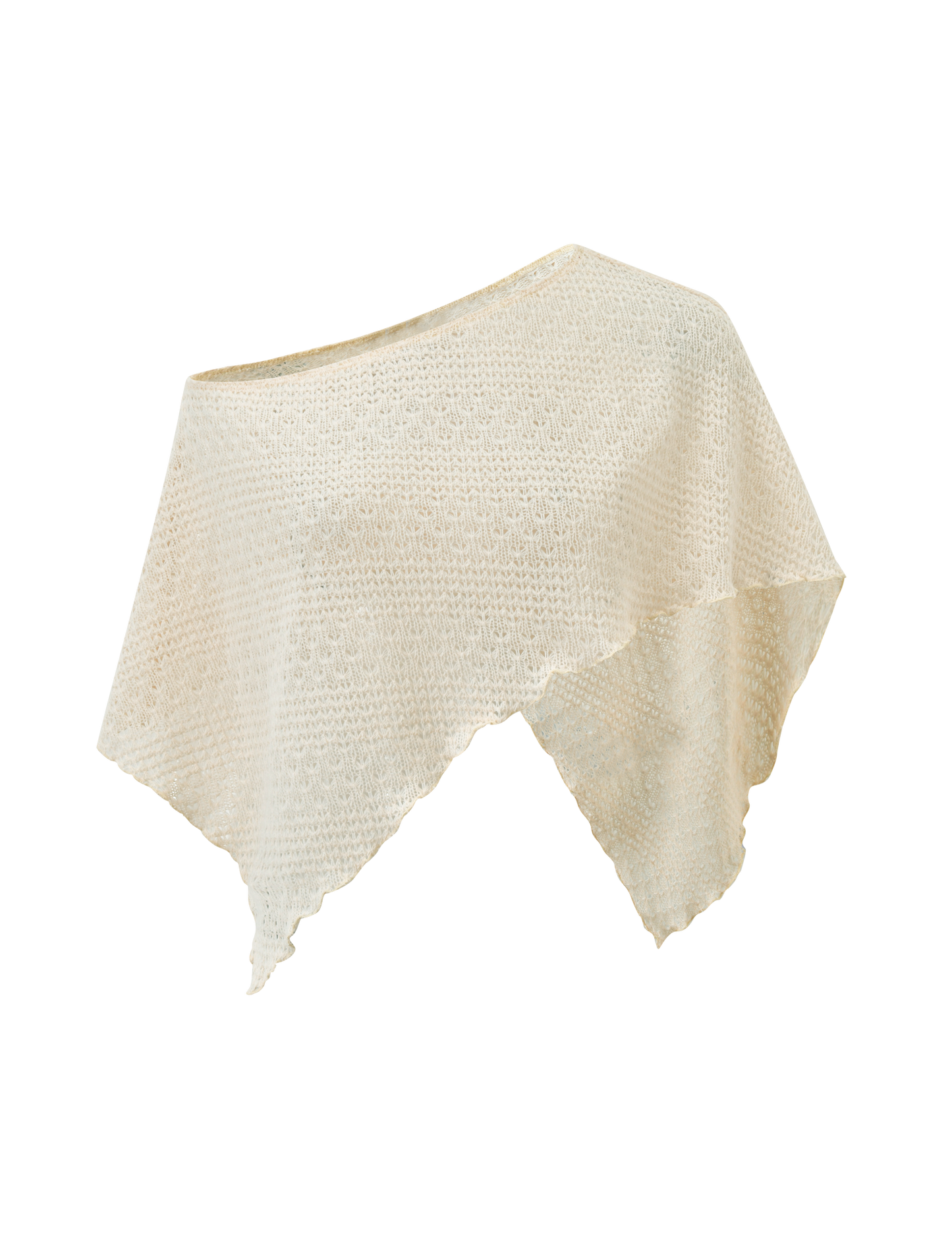 FAIRLEE PONCHO - CREAM