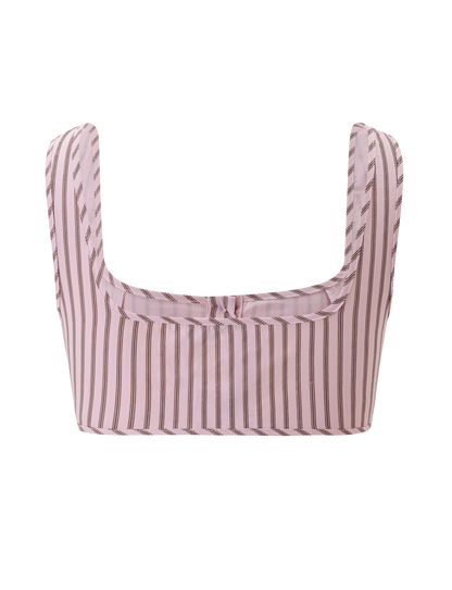EZRA TOP - PINK STRIPE